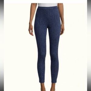 St. John Ankle Zip Pointe Pants. Front Pockets | Pull On | Women’s Sz-6 | Blue
